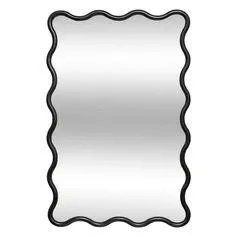 Miroir vague JUDY noir 89x59cm