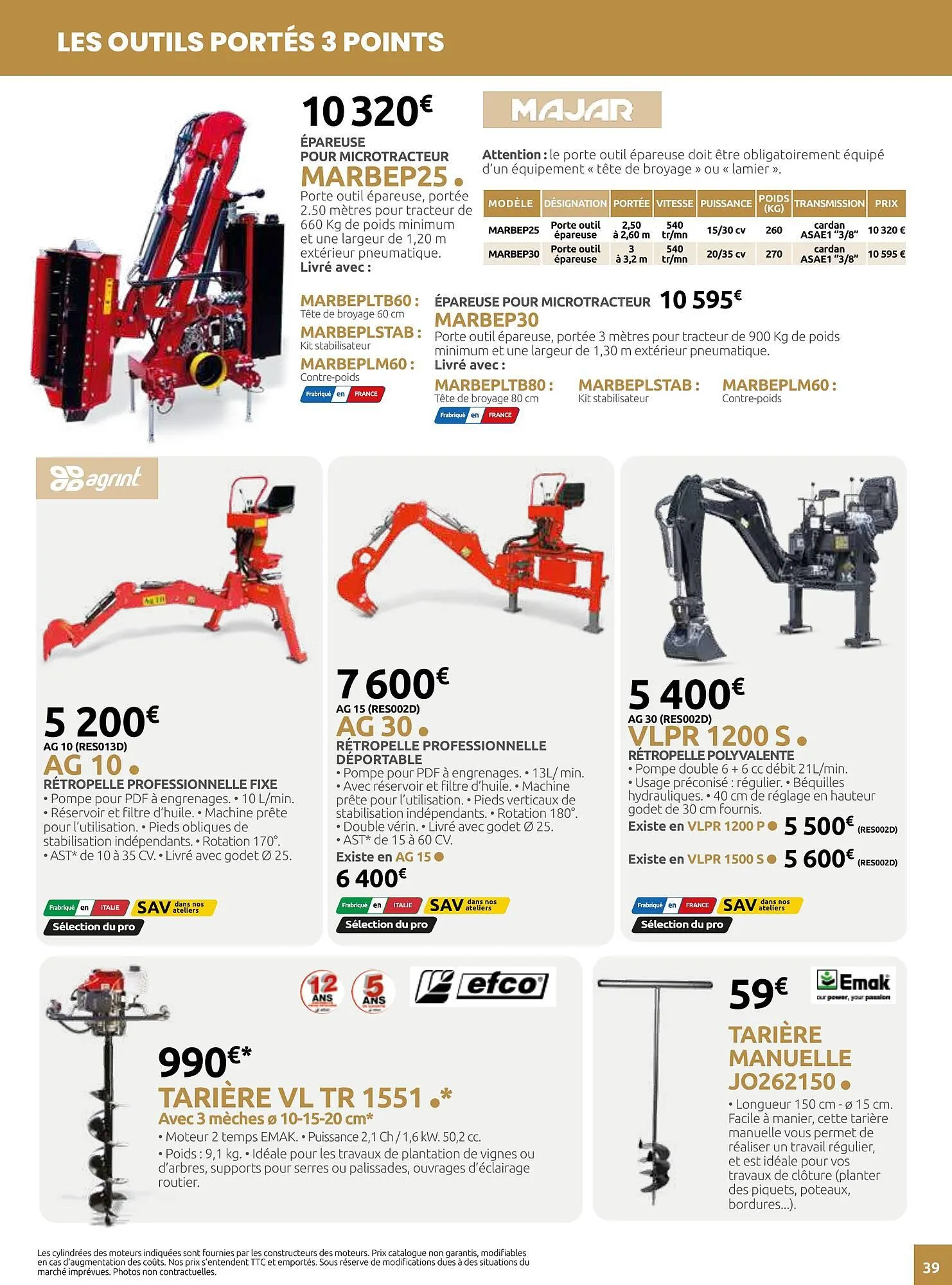 Catalogue Verts Loisirs du 5 mars au 29 décembre 2025 - Catalogue page 39