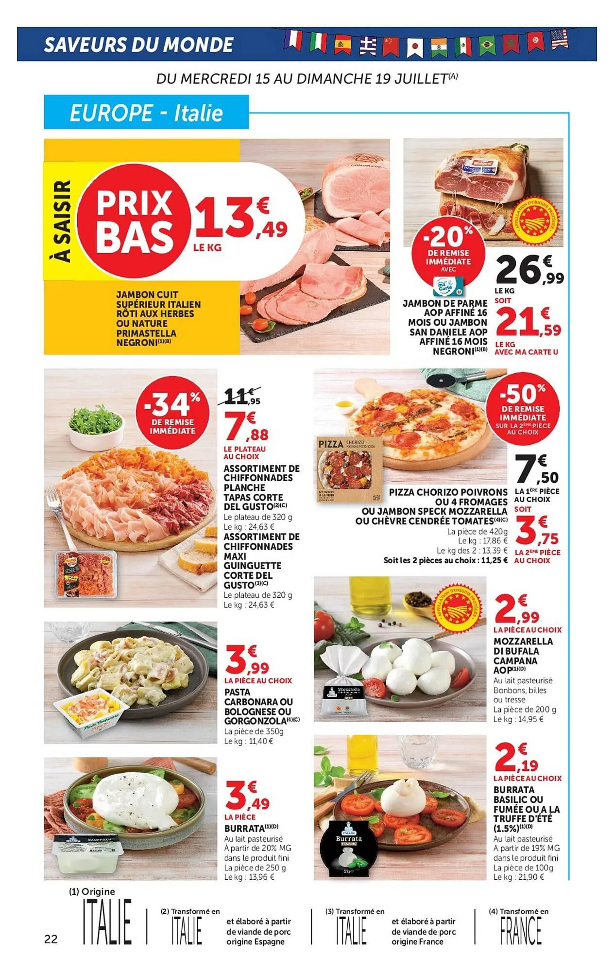 Catalogue Super U du 7 juillet au 9 août 2026 - Catalogue page 22