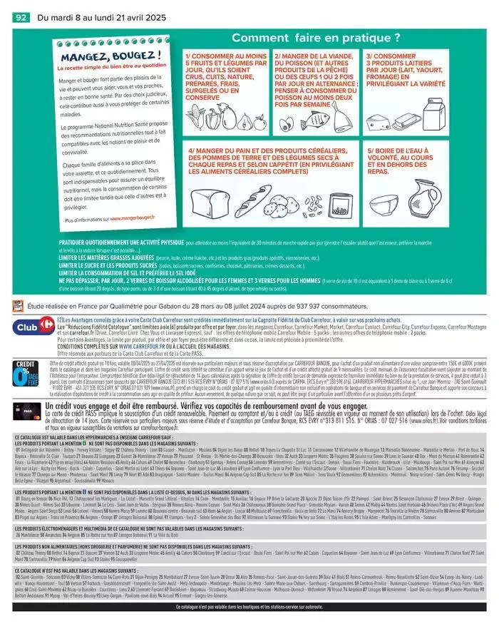 JOYEUSES PÂQUES & MEILLEURS PRIX du 8 avril au 21 avril 2025 - Catalogue page 94