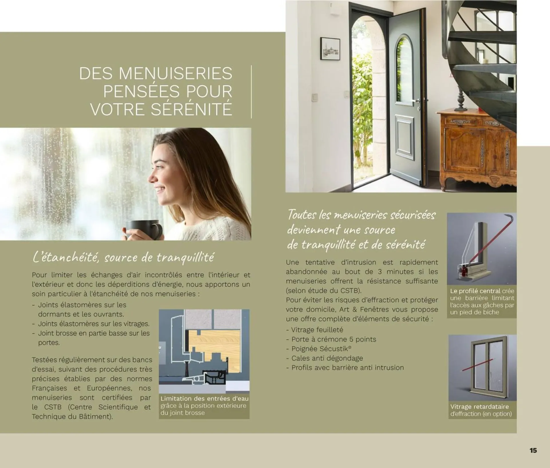 Catalogue Art & Fenêtres du 23 août au 31 décembre 2025 - Catalogue page 15