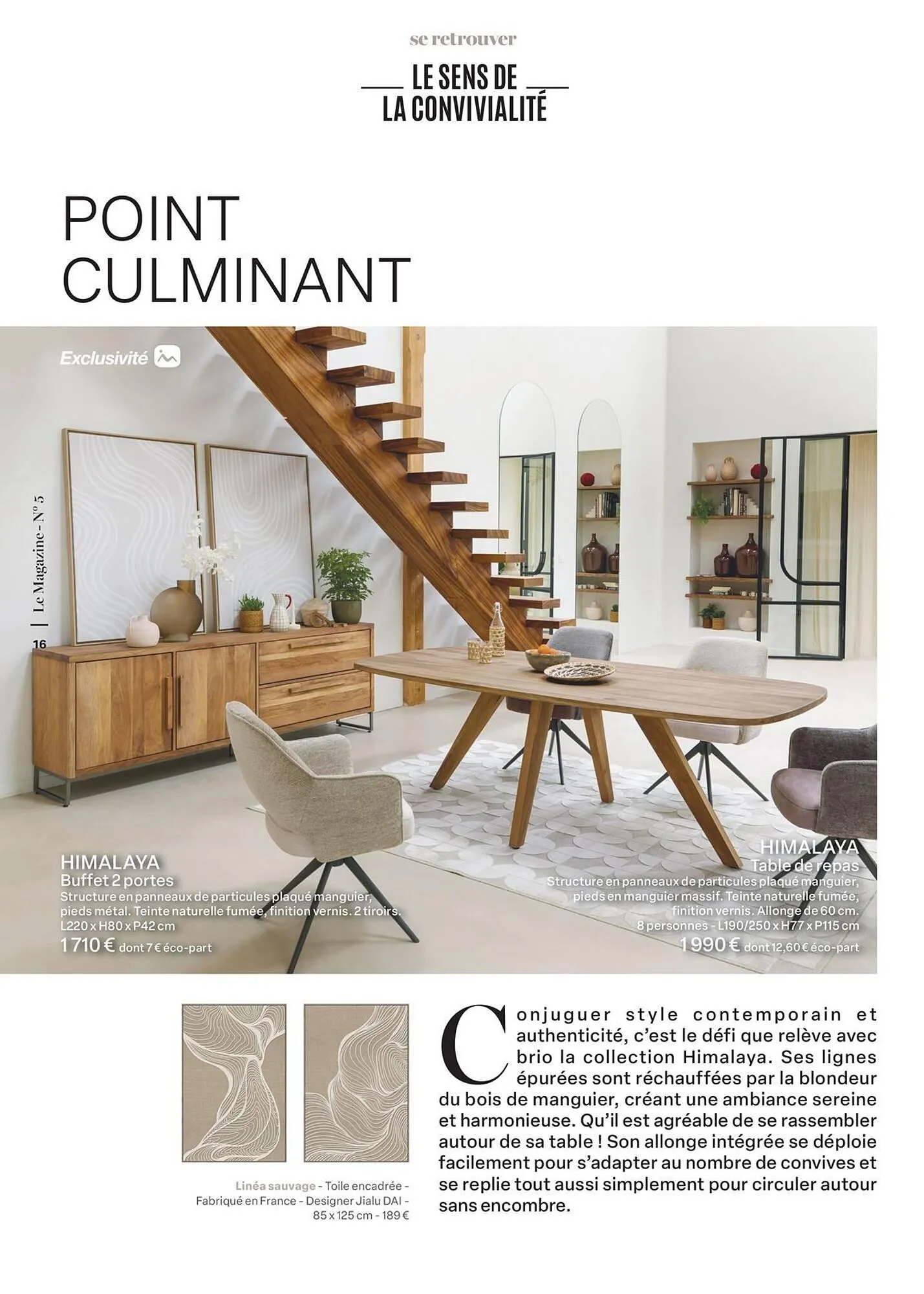 Catalogue monsieur meuble du 16 septembre au 31 mai 2026 - Catalogue page 16