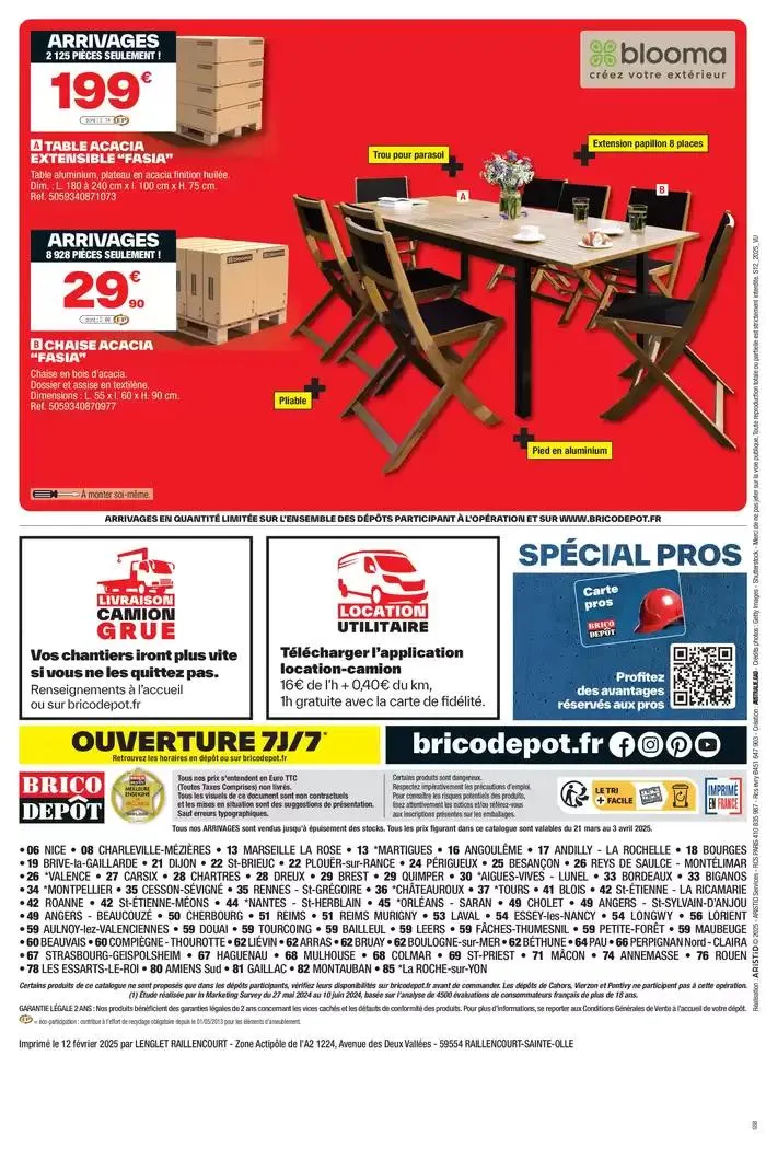 Spécial extérieur ! du 21 mars au 3 avril 2025 - Catalogue page 24