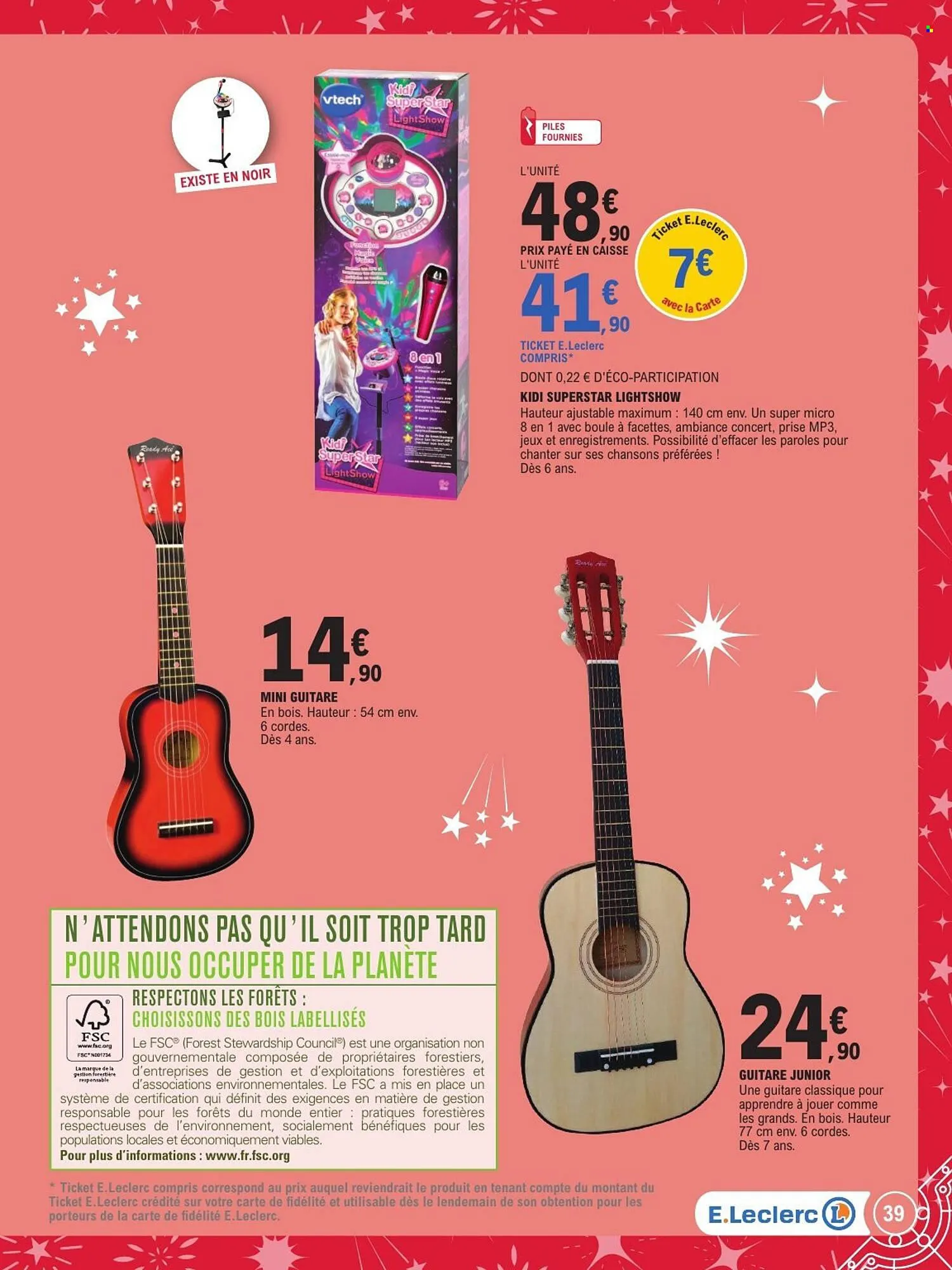 Catalogue E.Leclerc du 21 octobre au 6 décembre 2025 - Catalogue page 39
