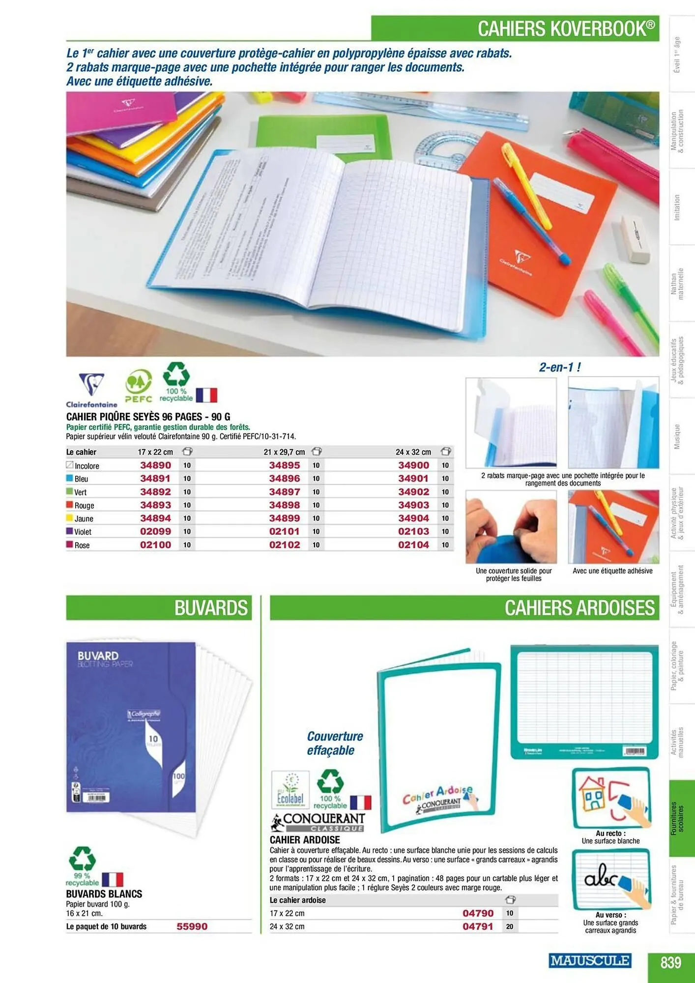 Catalogue Majuscule du 5 mars au 31 décembre 2025 - Catalogue page 863