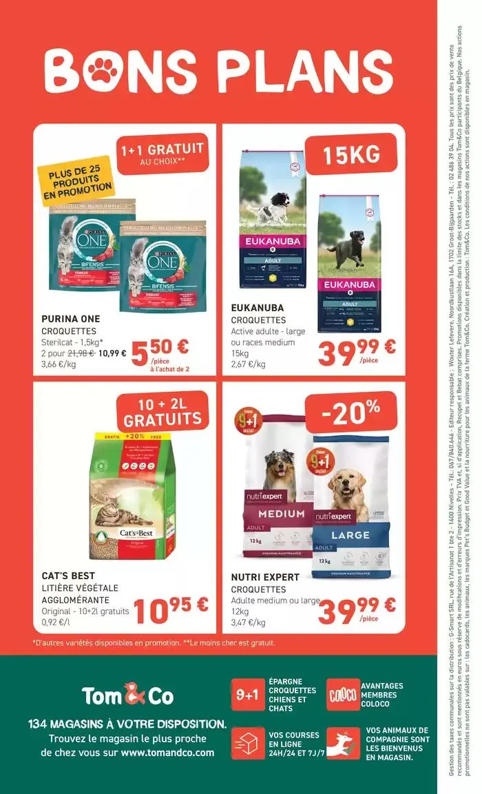 1+1 GRATUIT SUR TOUTE LA GAMME PURINA ONE, AU CHOIX du 10 mars au 23 mars 2025 - Catalogue page 4