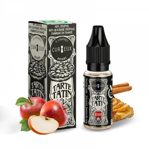 E-Liquide TARTE TATIN 10 ml - Curieux Edition Dessert