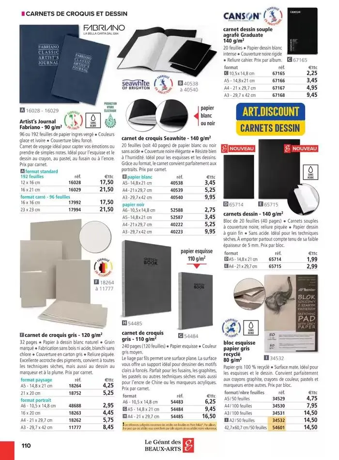 Catalogue Le Géant des Beaux-Arts du 6 janvier au 31 décembre 2025 - Catalogue page 14