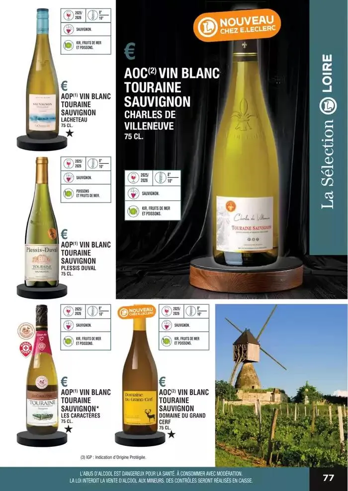 GUIDE DES VINS 2025 2026 du 27 février au 31 janvier 2027 - Catalogue page 77