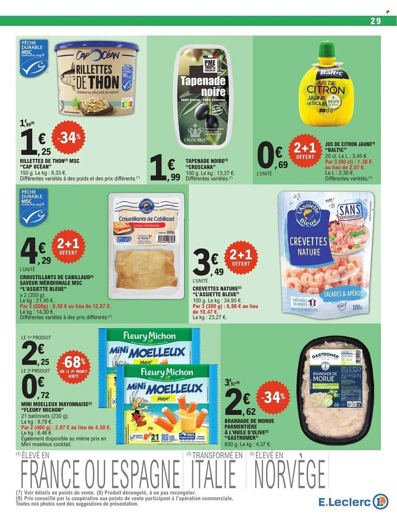 Catalogue E.Leclerc du 24 mars au 4 avril 2026 - Catalogue page 29