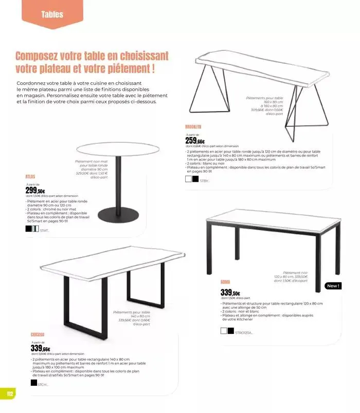 Consultez le menu avant de vous mettre en cuisine. du 7 janvier au 31 décembre 2025 - Catalogue page 112