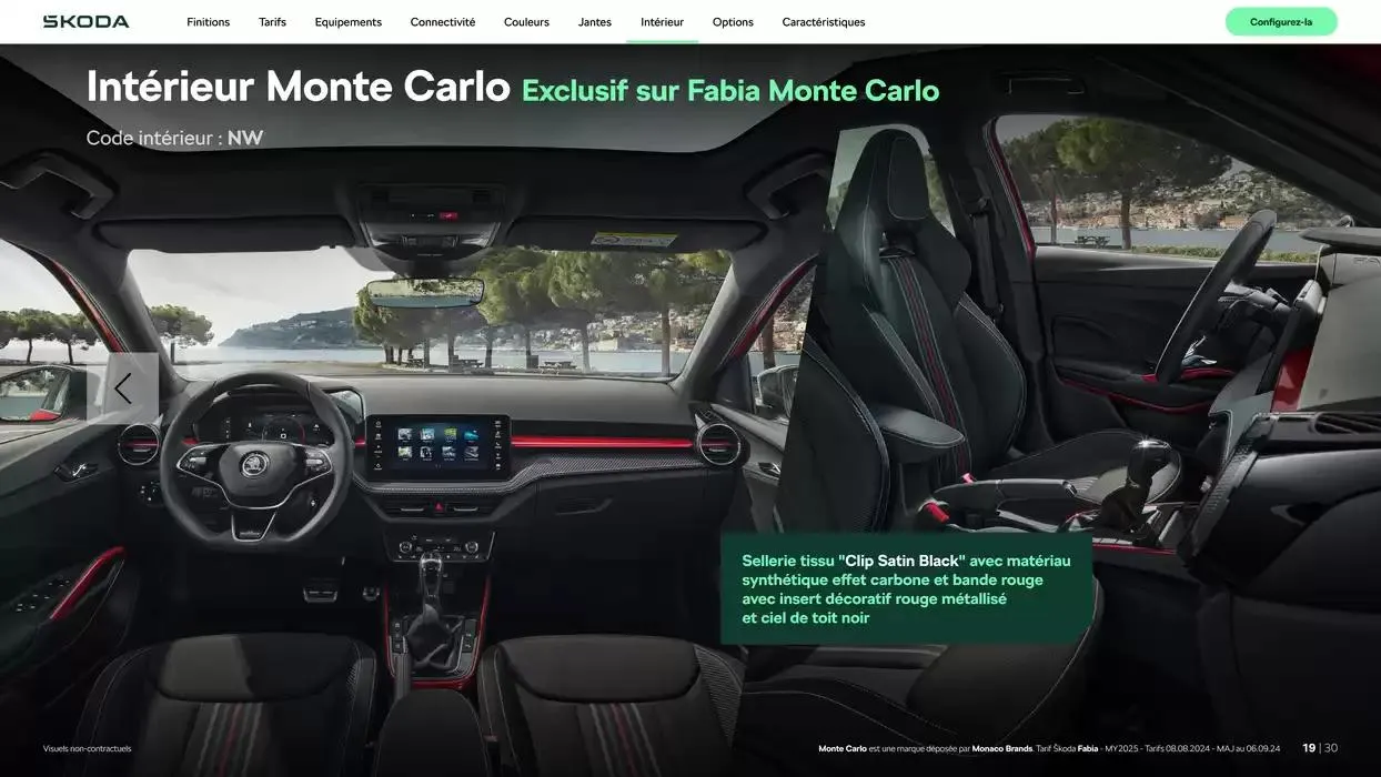 Fabia Selection 1.0 TSI 95ch BVM du 9 octobre au 30 juin 2025 - Catalogue page 19