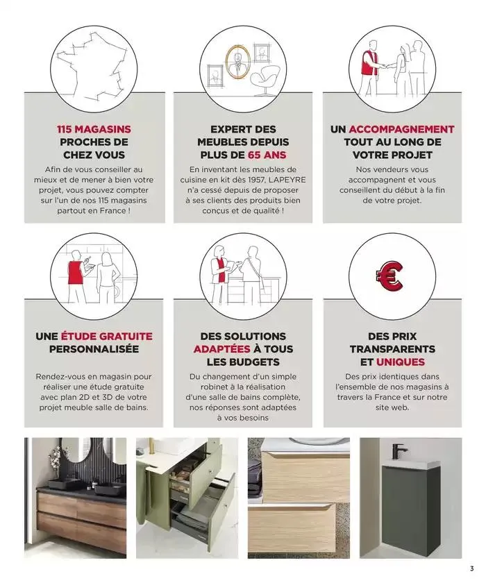 MEUBLES FORMÉO Edition 2025 du 15 avril au 31 décembre 2025 - Catalogue page 3