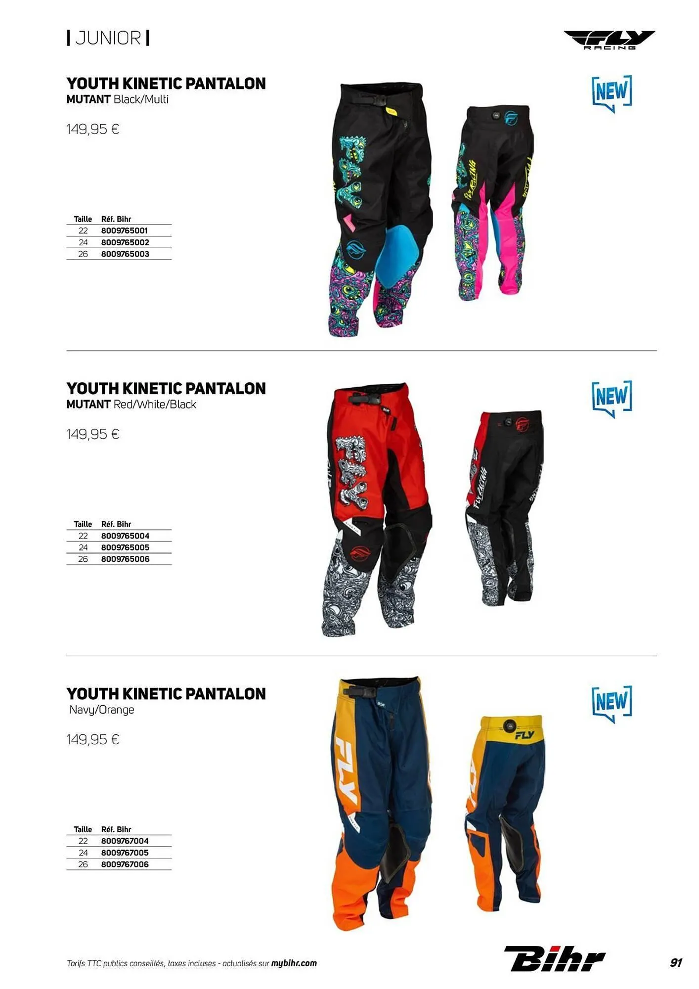 Catalogue Bihr du 1 janvier au 31 janvier 2026 - Catalogue page 91