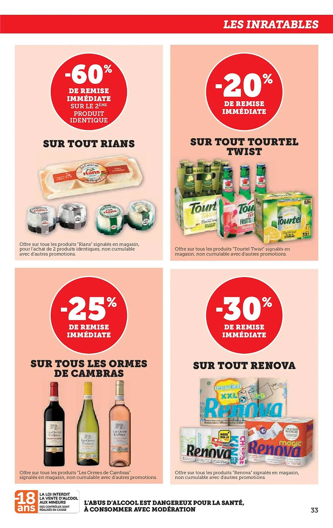 Catalogue Hyper U du 18 mars au 30 mars 2025 - Catalogue page 33