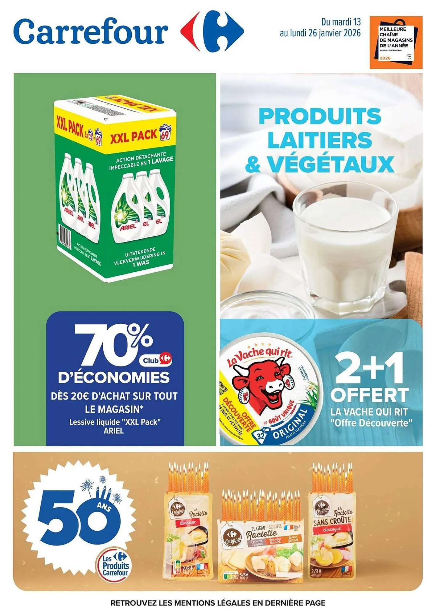 Catalogue Carrefour du 13 janvier au 26 janvier 2026 - Catalogue page 1