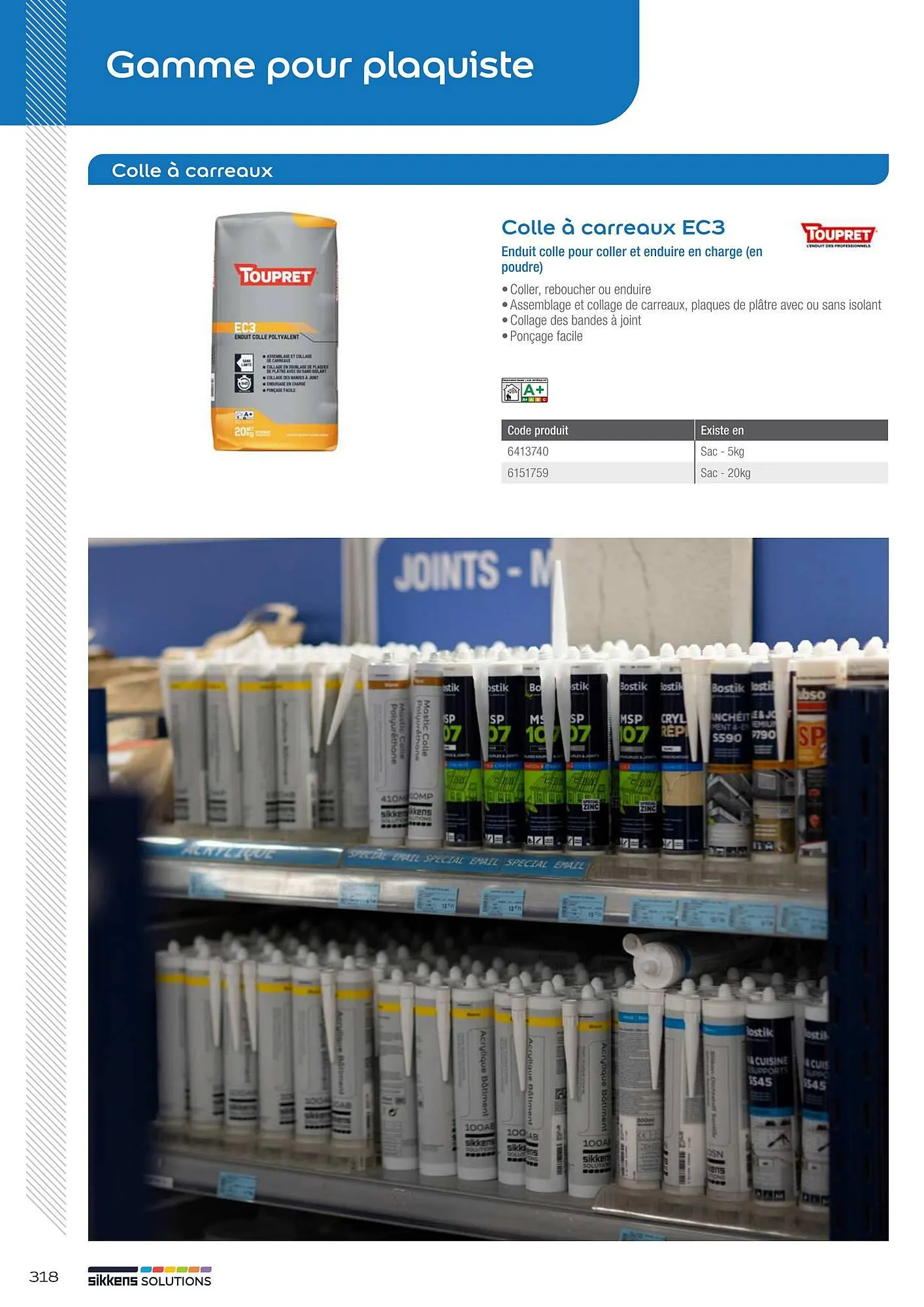 Catalogue Sikkens Solution du 8 janvier au 28 décembre 2025 - Catalogue page 318