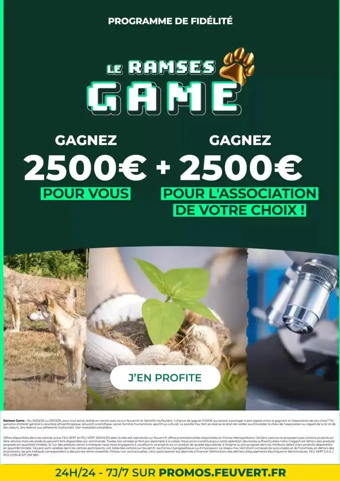 Feu Vert - Opération Coup Double du 3 mars au 25 mars 2025 - Catalogue page 13