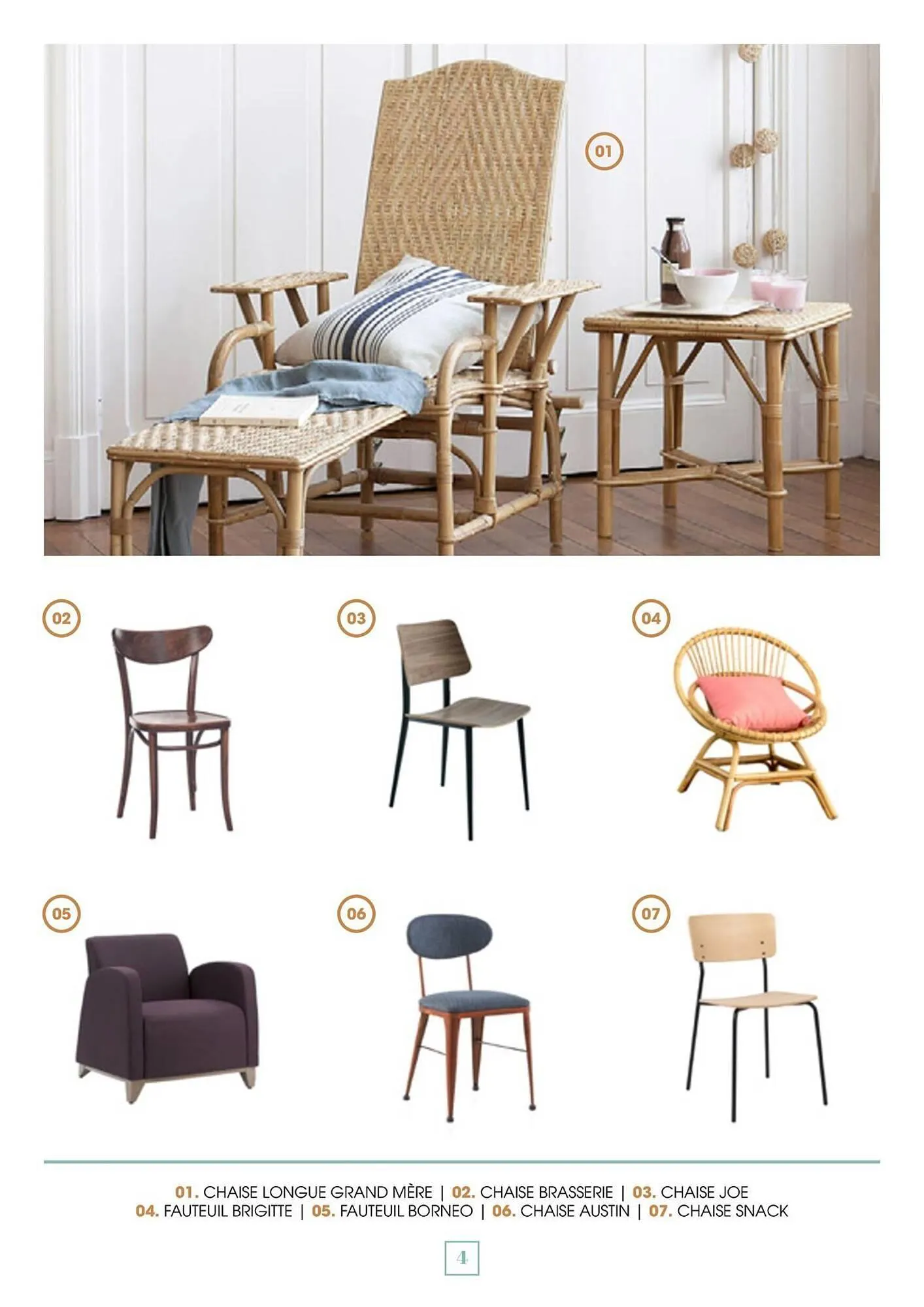 Catalogue 4 Pieds du 2 octobre au 31 décembre 2025 - Catalogue page 4