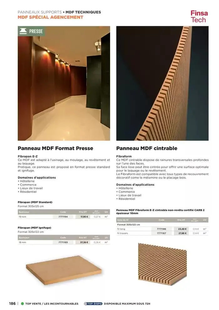 Catalogue 2025 Agenceurs du 25 avril au 31 décembre 2025 - Catalogue page 186