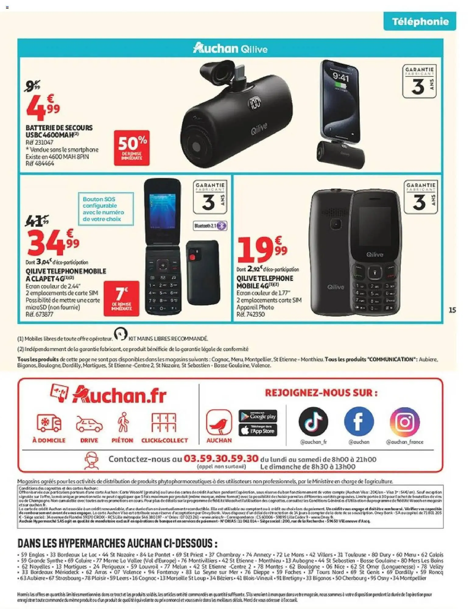 Catalogue Auchan du 31 mars au 12 avril 2026 - Catalogue page 15