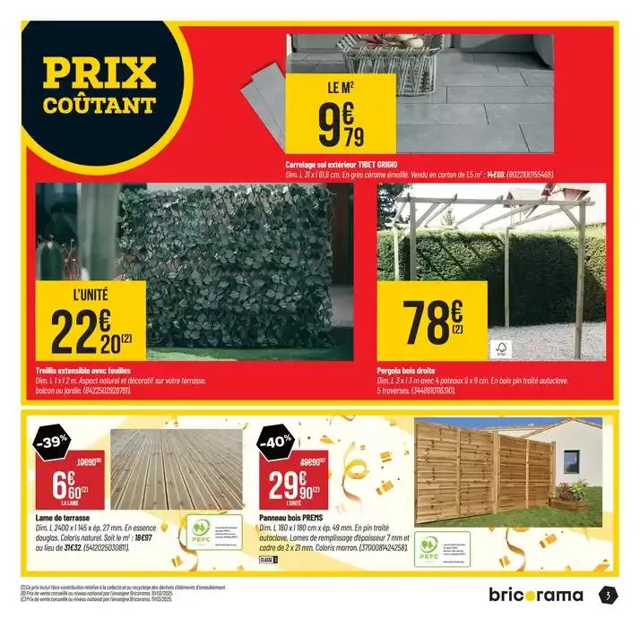 Célébrons les 50 ans Bricorama ! du 7 mai au 18 mai 2025 - Catalogue page 3