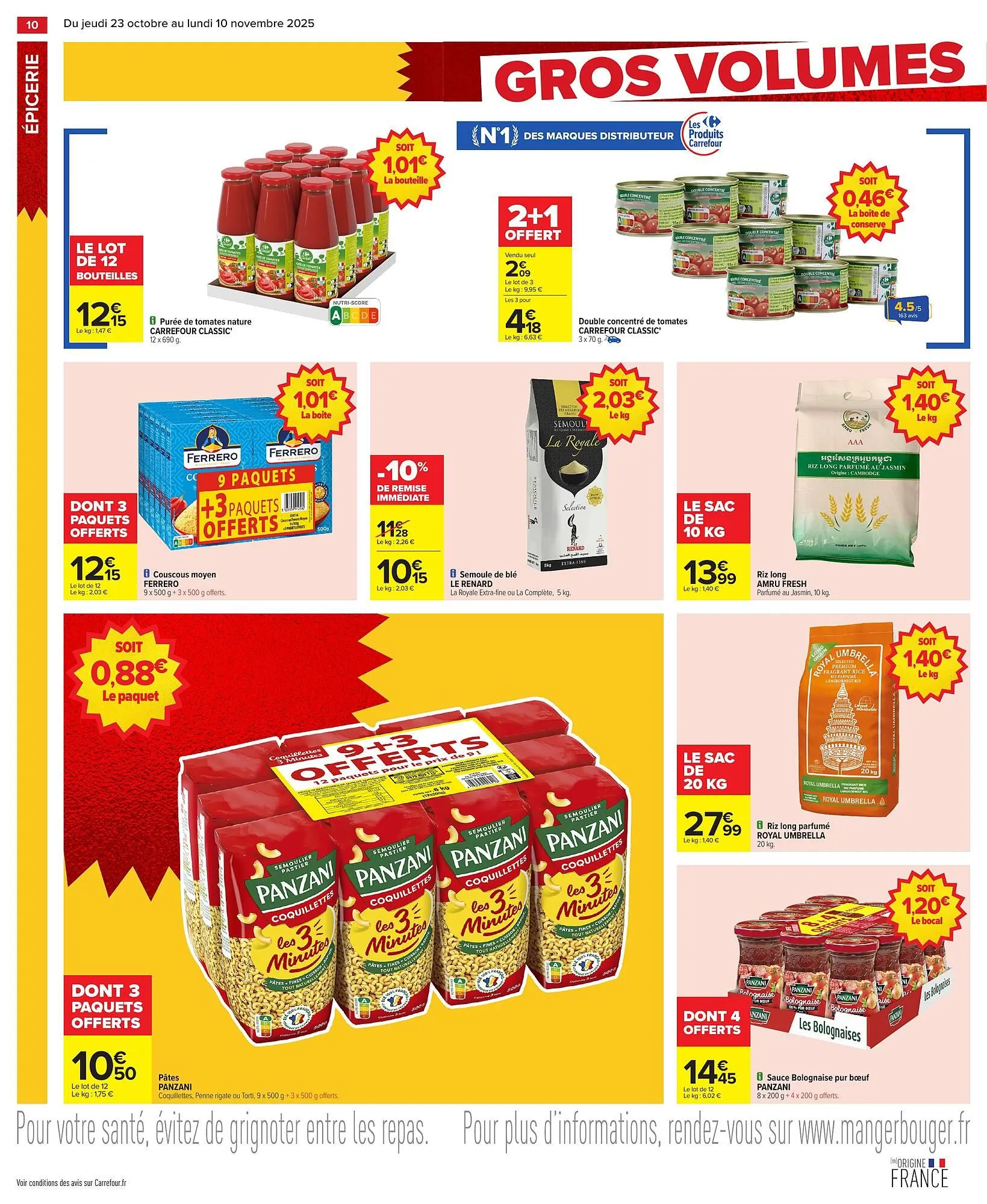Catalogue Carrefour Market du 23 octobre au 10 novembre 2025 - Catalogue page 12