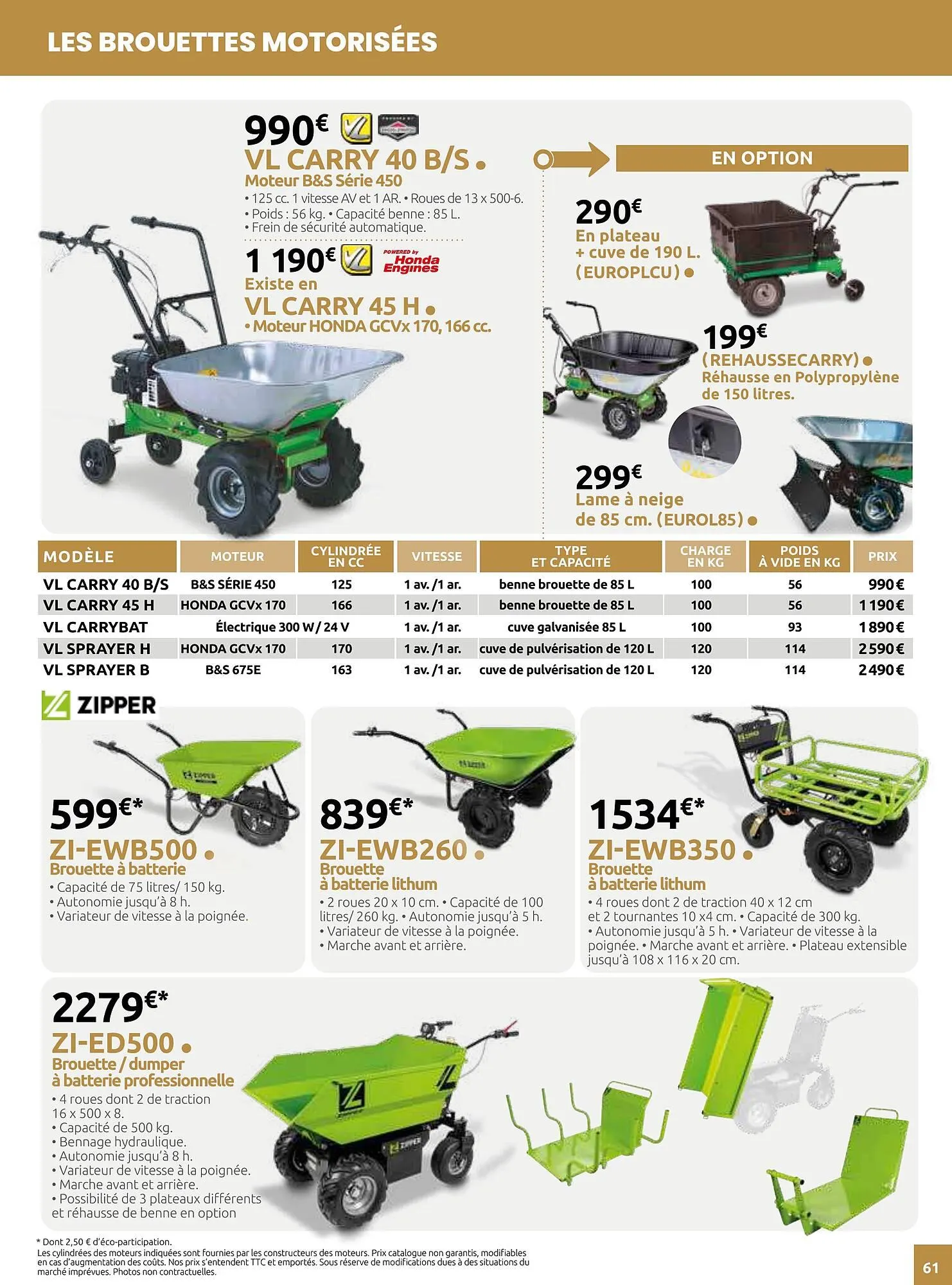 Catalogue Verts Loisirs du 5 mars au 29 décembre 2025 - Catalogue page 61