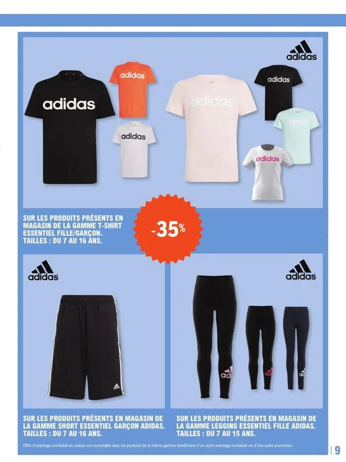 TOP DÉPART POUR LA RENTRÉE À PRIX E. LECLERC du 31 juillet au 7 septembre 2024 - Catalogue page 9