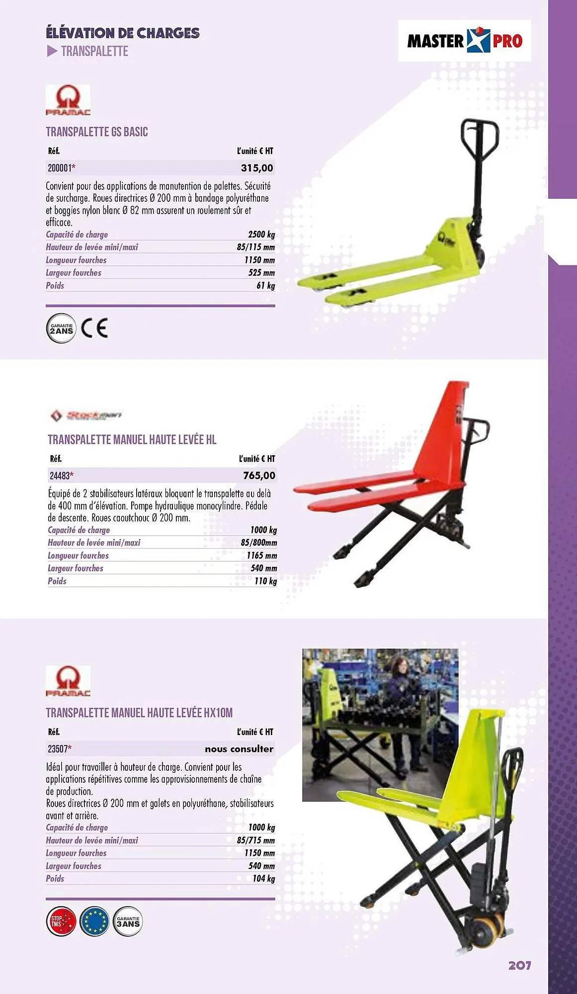 Catalogue Master Pro du 3 janvier au 31 décembre 2025 - Catalogue page 209
