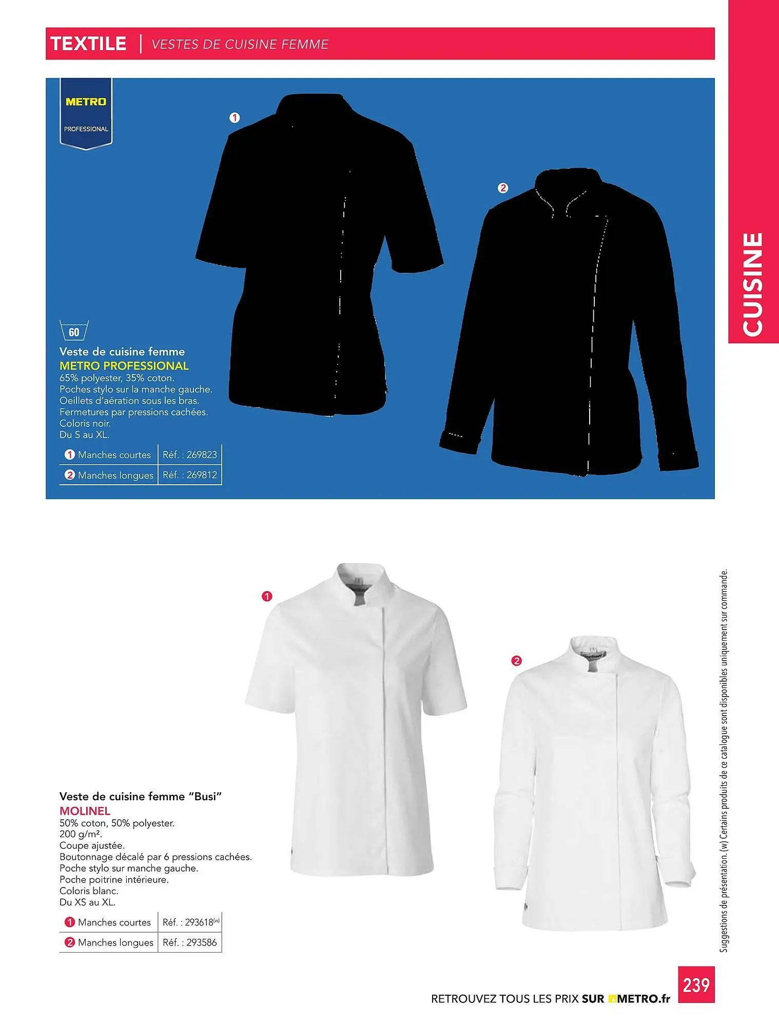 Catalogue METRO du 1 janvier au 31 décembre 2026 - Catalogue page 239