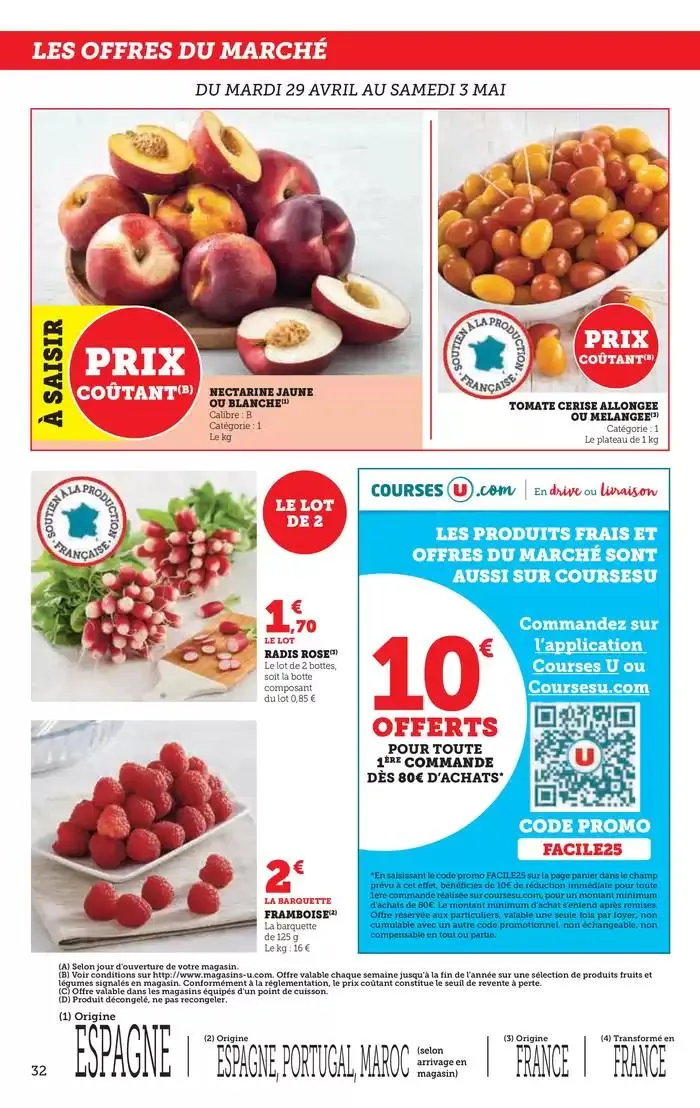 Catalogue Super U du 29 avril au 11 mai 2025 - Catalogue page 32
