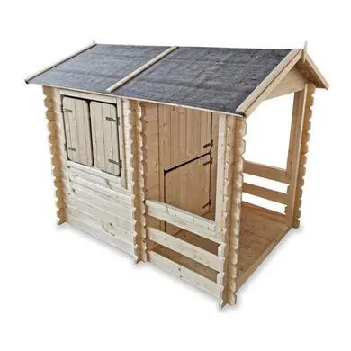 Maisonnette en bois avec terrasse Tao