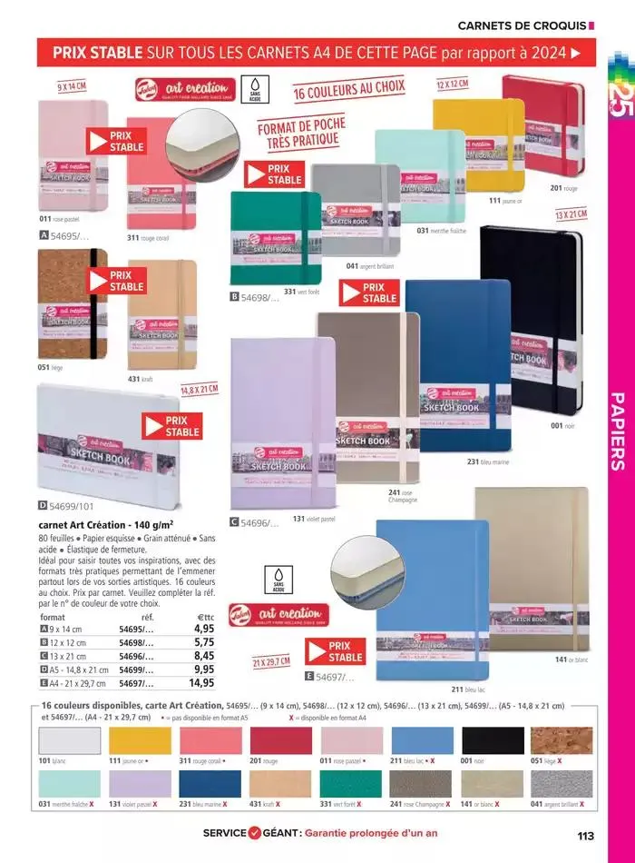 Catalogue Le Géant des Beaux-Arts du 6 janvier au 31 décembre 2025 - Catalogue page 17