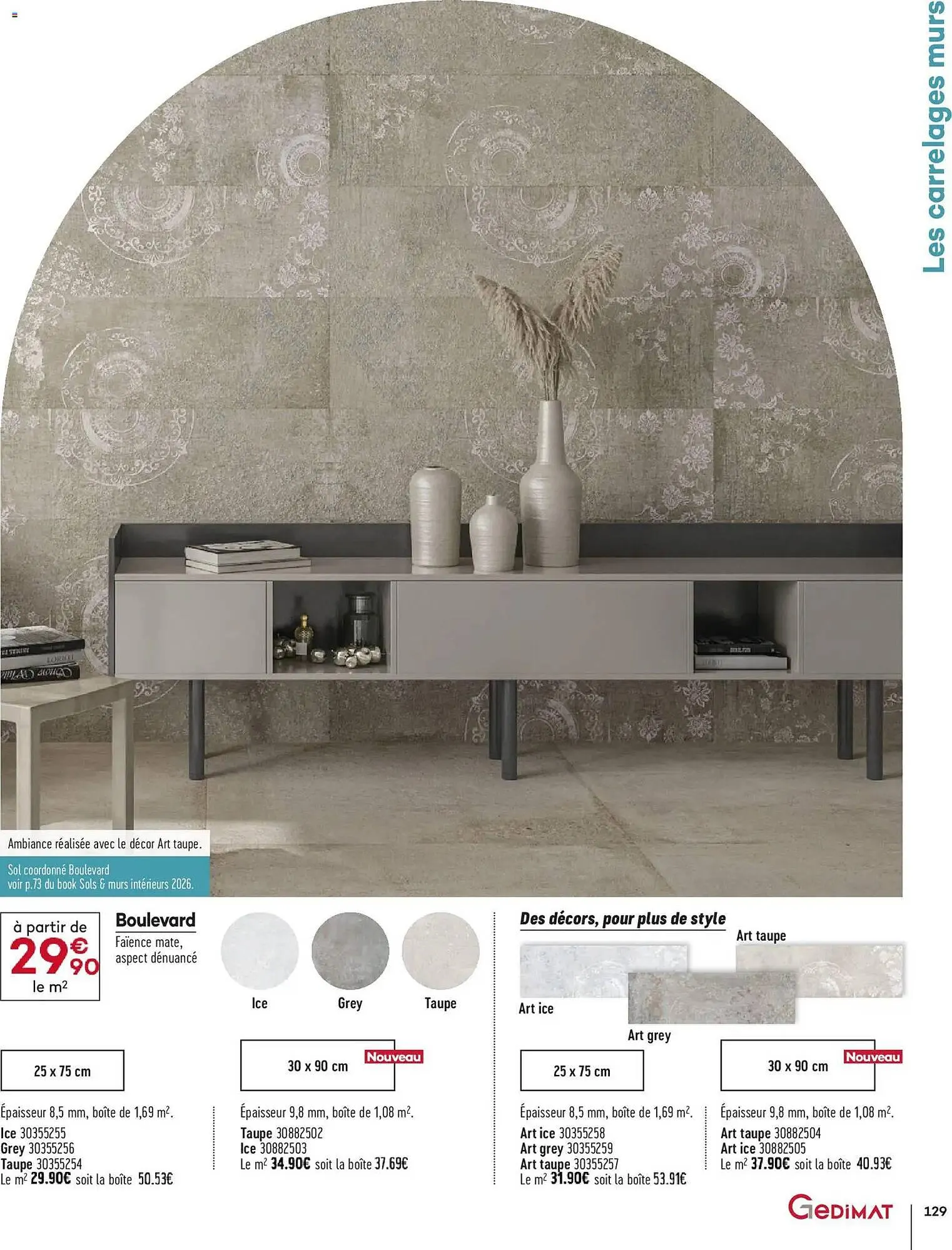 Catalogue Gedimat du 1 avril au 30 avril 2026 - Catalogue page 129