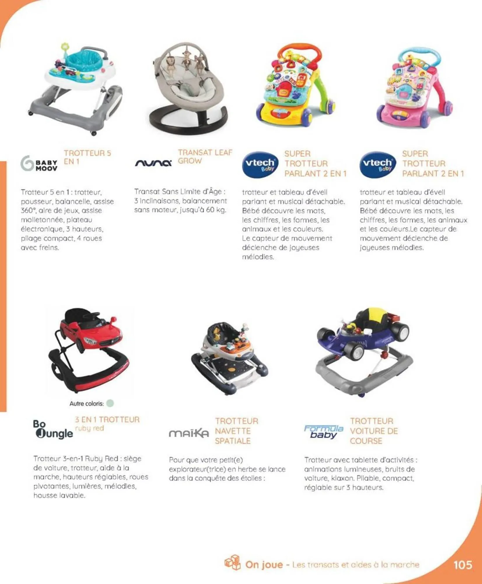 Catalogue autour de bébé du 18 juin au 1 novembre 2025 - Catalogue page 107