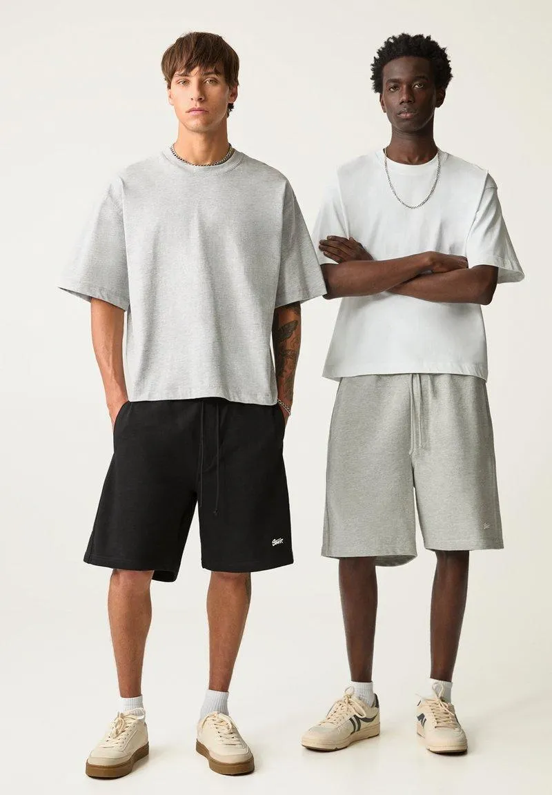 JOGGER - 2-PACK OF BERMUDA - Pantalon de survêtement - light grey