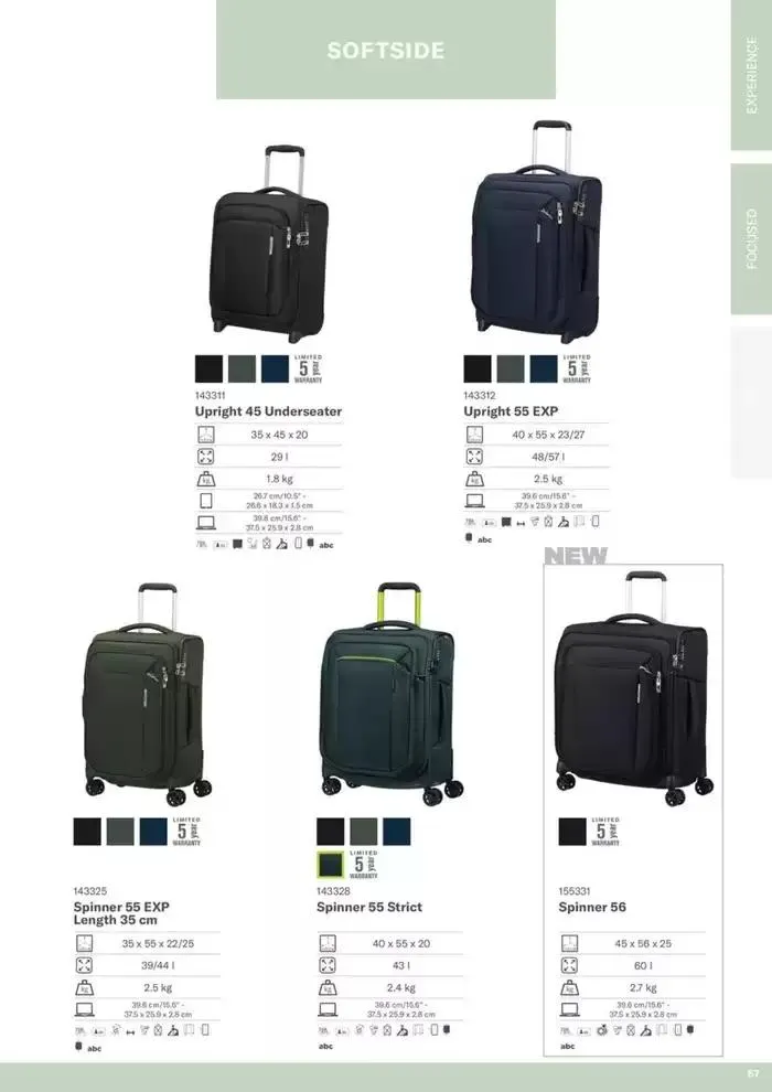 Samsonite Product catalogue 2025 du 23 décembre au 31 décembre 2025 - Catalogue page 142