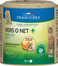 Antiparasitaire Vers O Net + pour chat