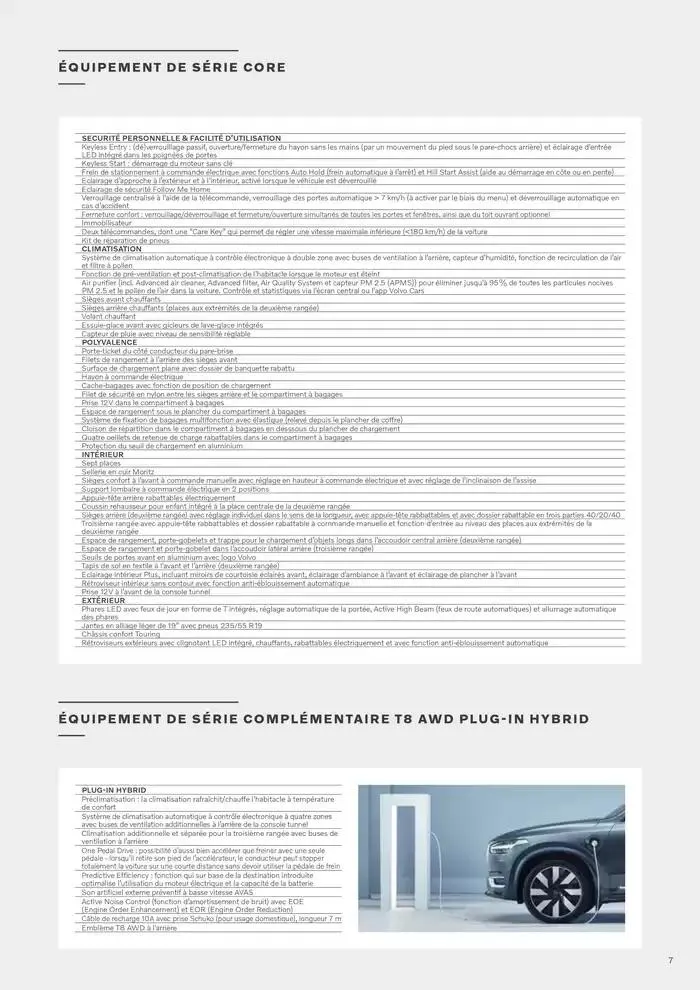 Volvo XC90 du 7 janvier au 31 décembre 2025 - Catalogue page 7