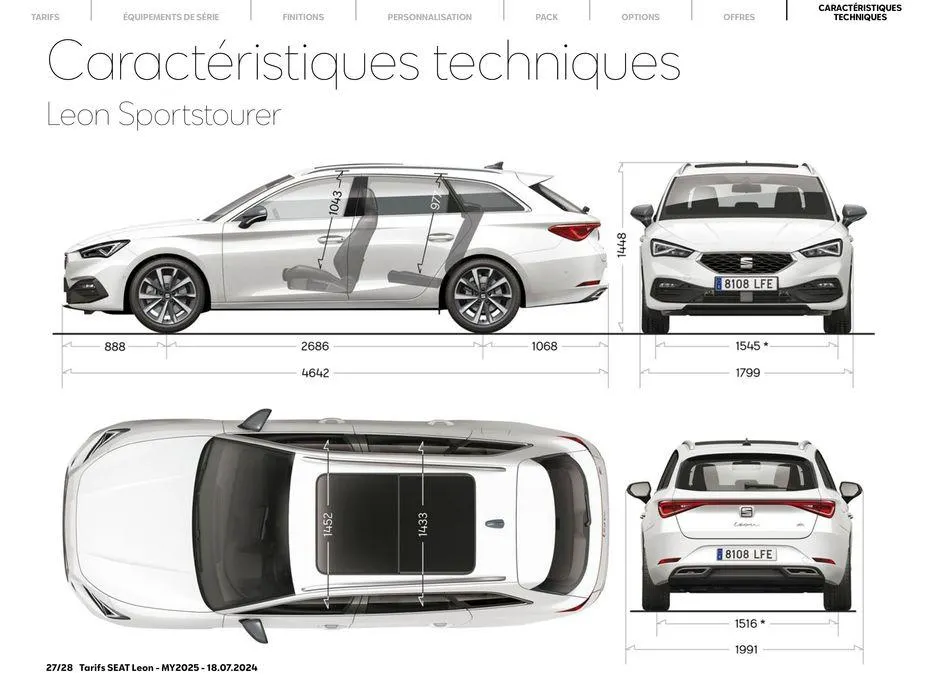 SEAT Leon 5 portes du 24 juillet au 24 juillet 2025 - Catalogue page 27