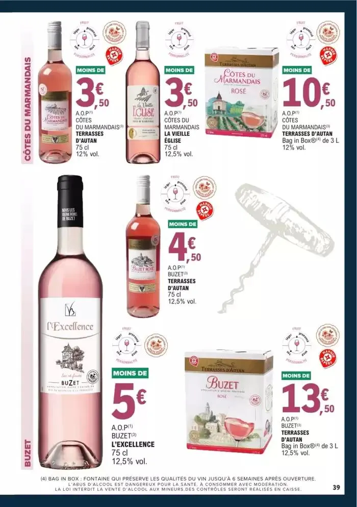 GUIDES DES VINS 2024/2025 du 1 avril au 31 décembre 2025 - Catalogue page 60