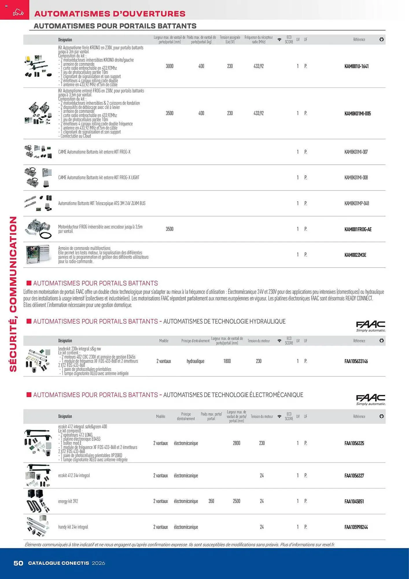 Catalogue Rexel du 10 avril au 31 décembre 2026 - Catalogue page 50