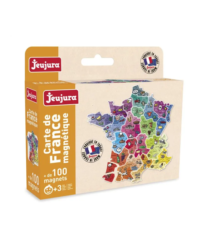 CARTE DE FRANCE MAGNETIQUE