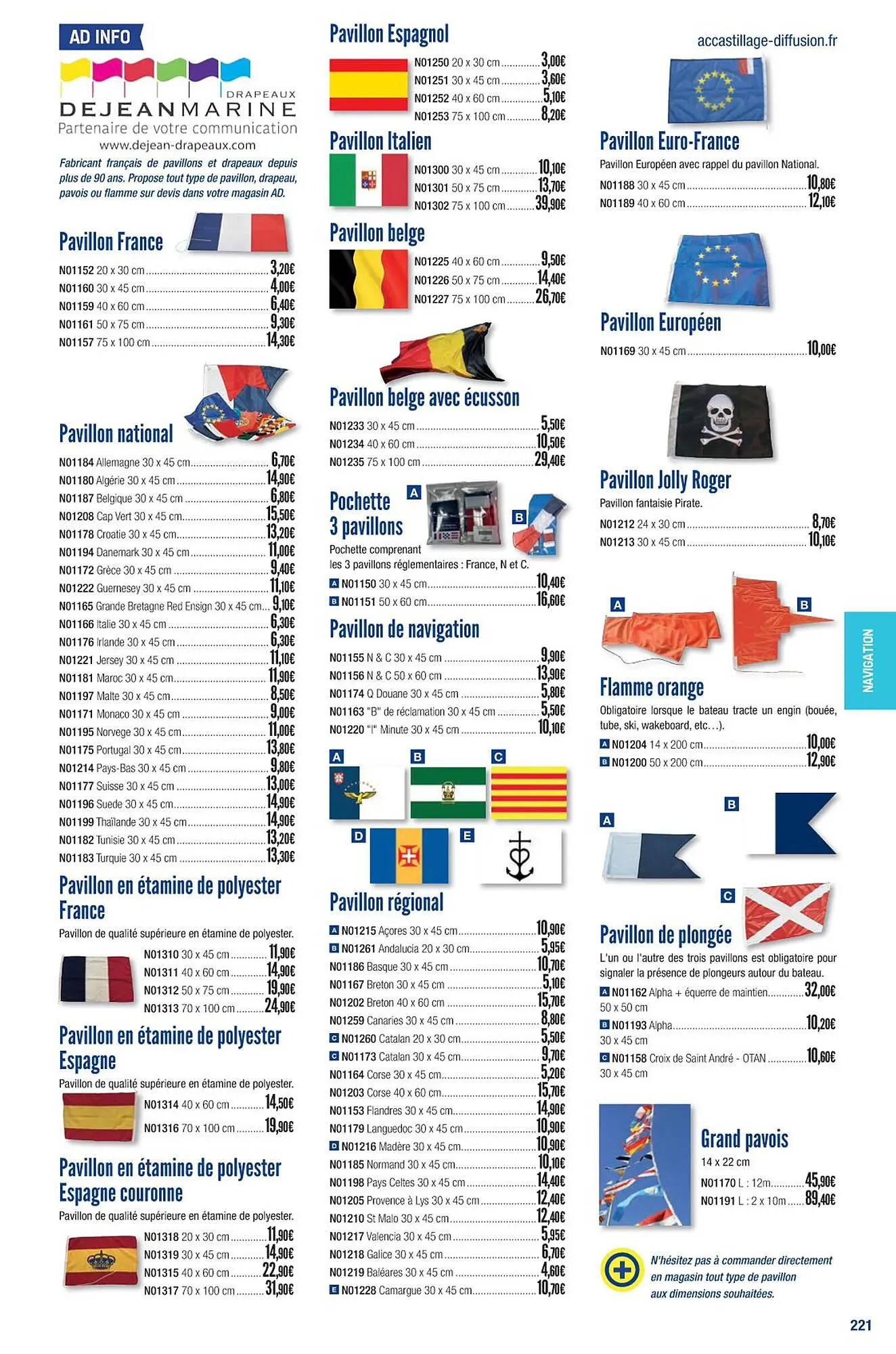 Catalogue Accastillage Diffusion du 1 mars au 31 décembre 2023 - Catalogue page 223