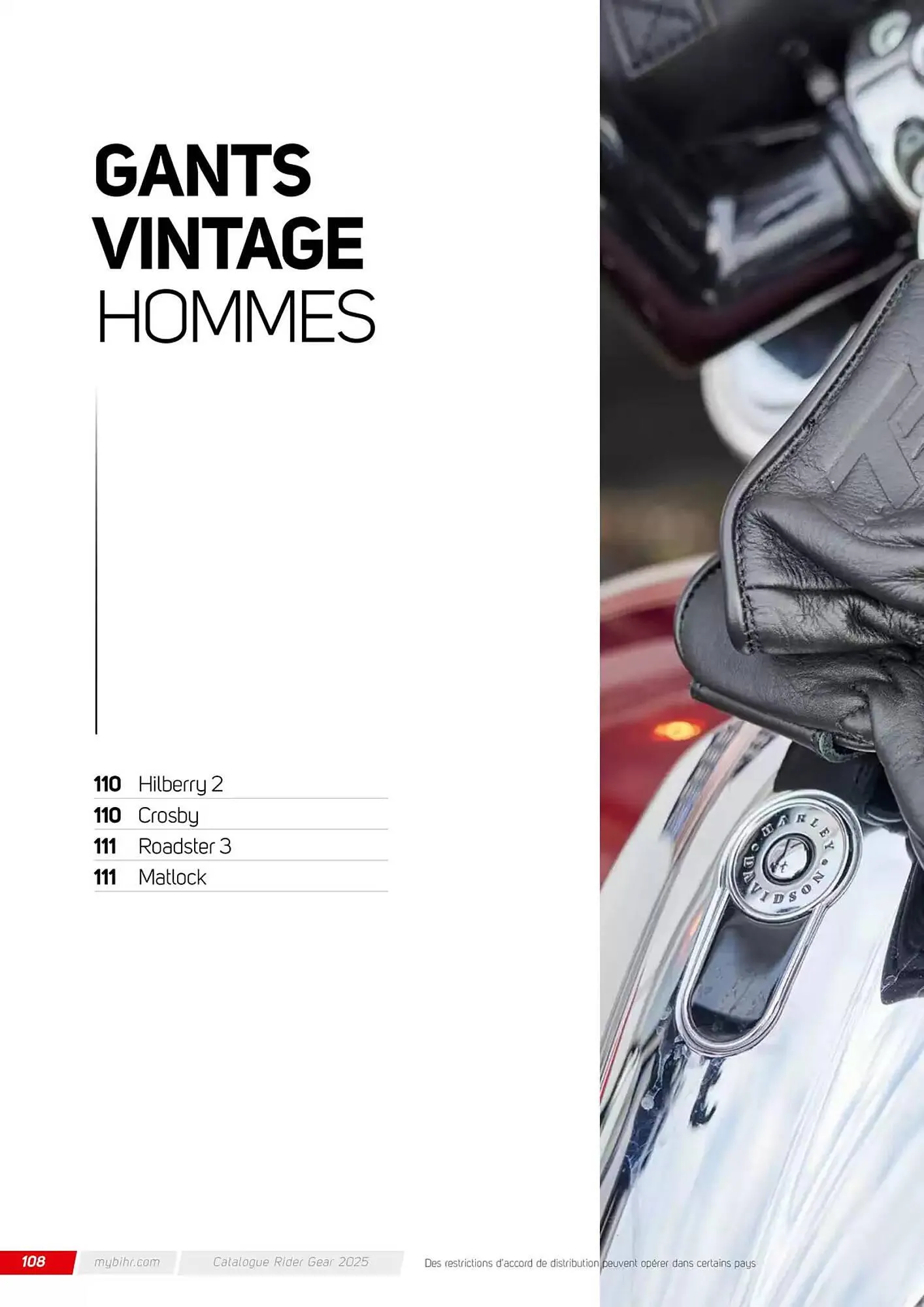 Catalogue Bihr du 12 décembre au 31 décembre 2025 - Catalogue page 108