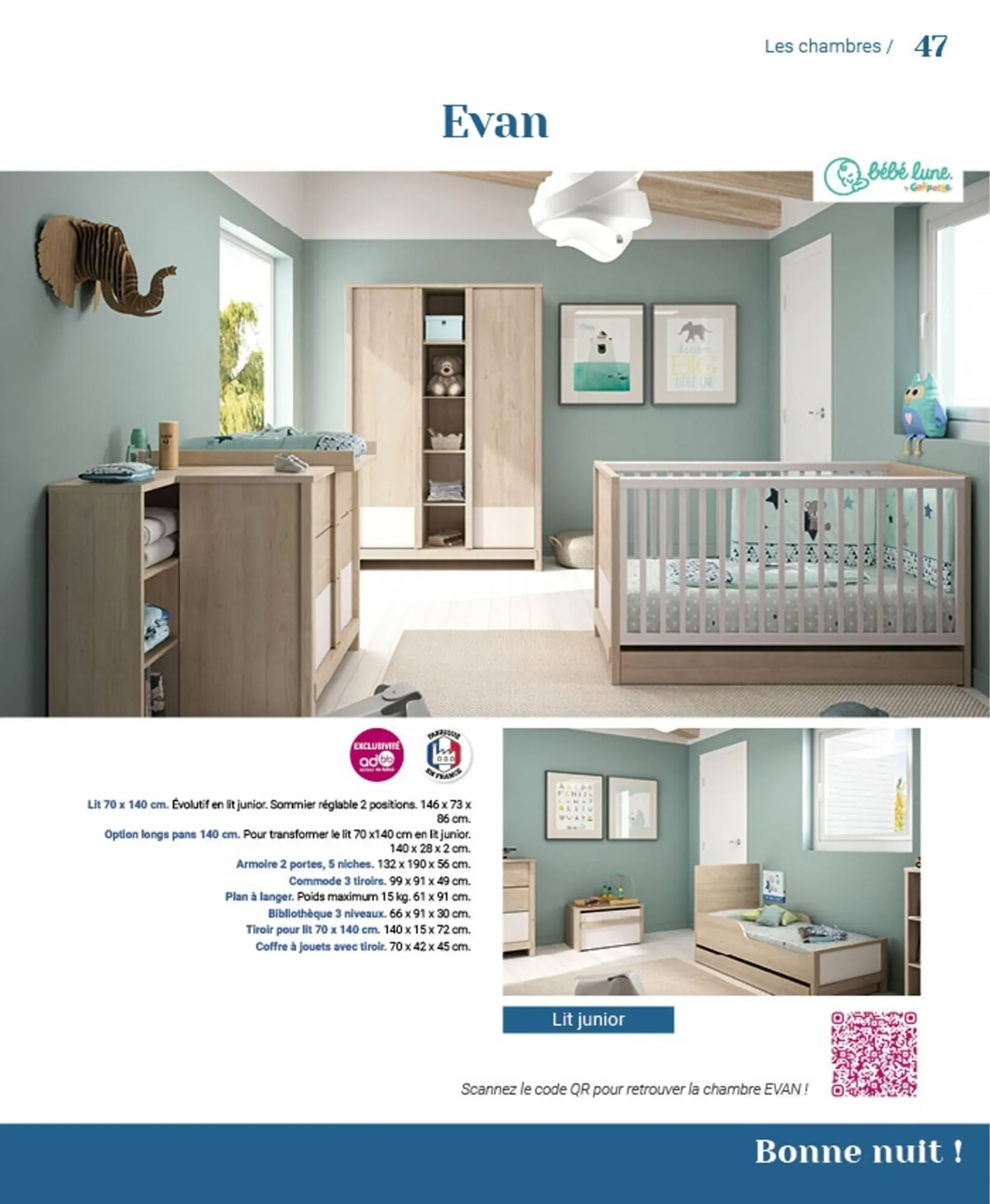 Catalogue autour de bébé du 31 mars au 31 janvier 2024 - Catalogue page 49