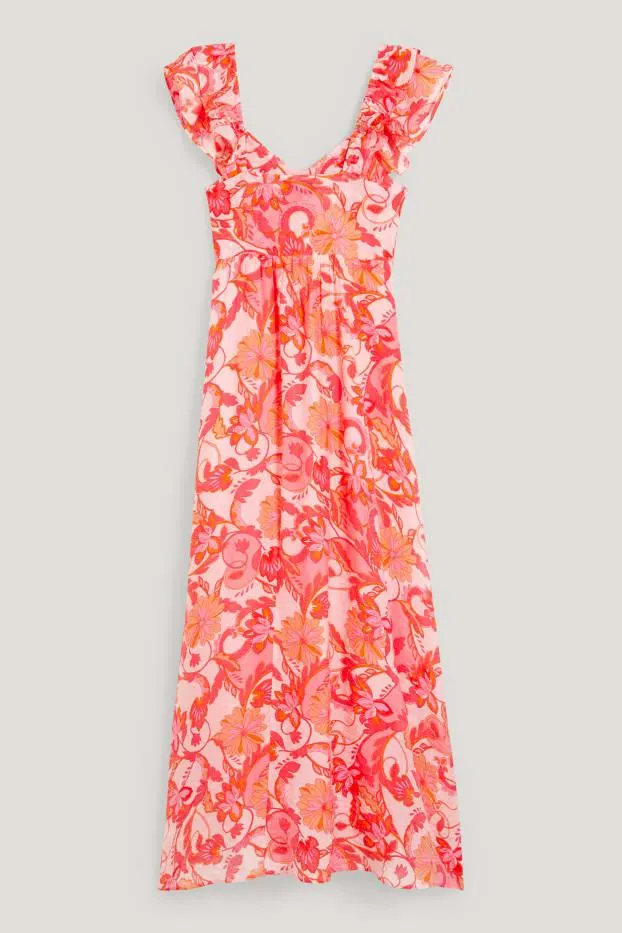A-line dress - floral