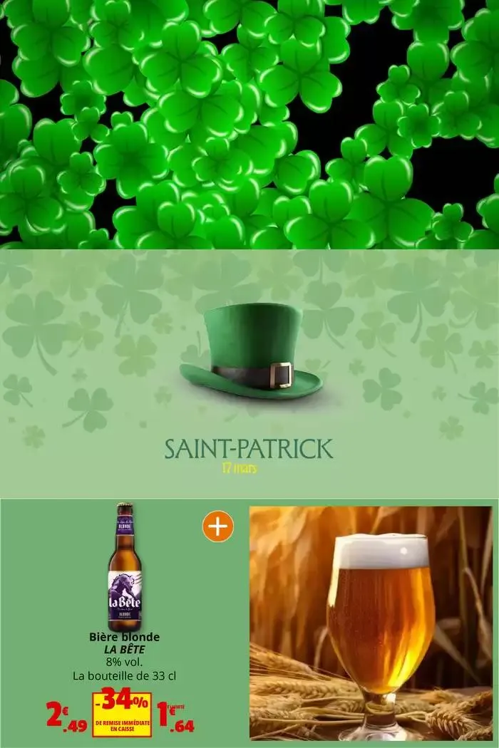 POUR FÊTER LA SAINT-PATRICK du 12 mars au 23 mars 2025 - Catalogue page 3