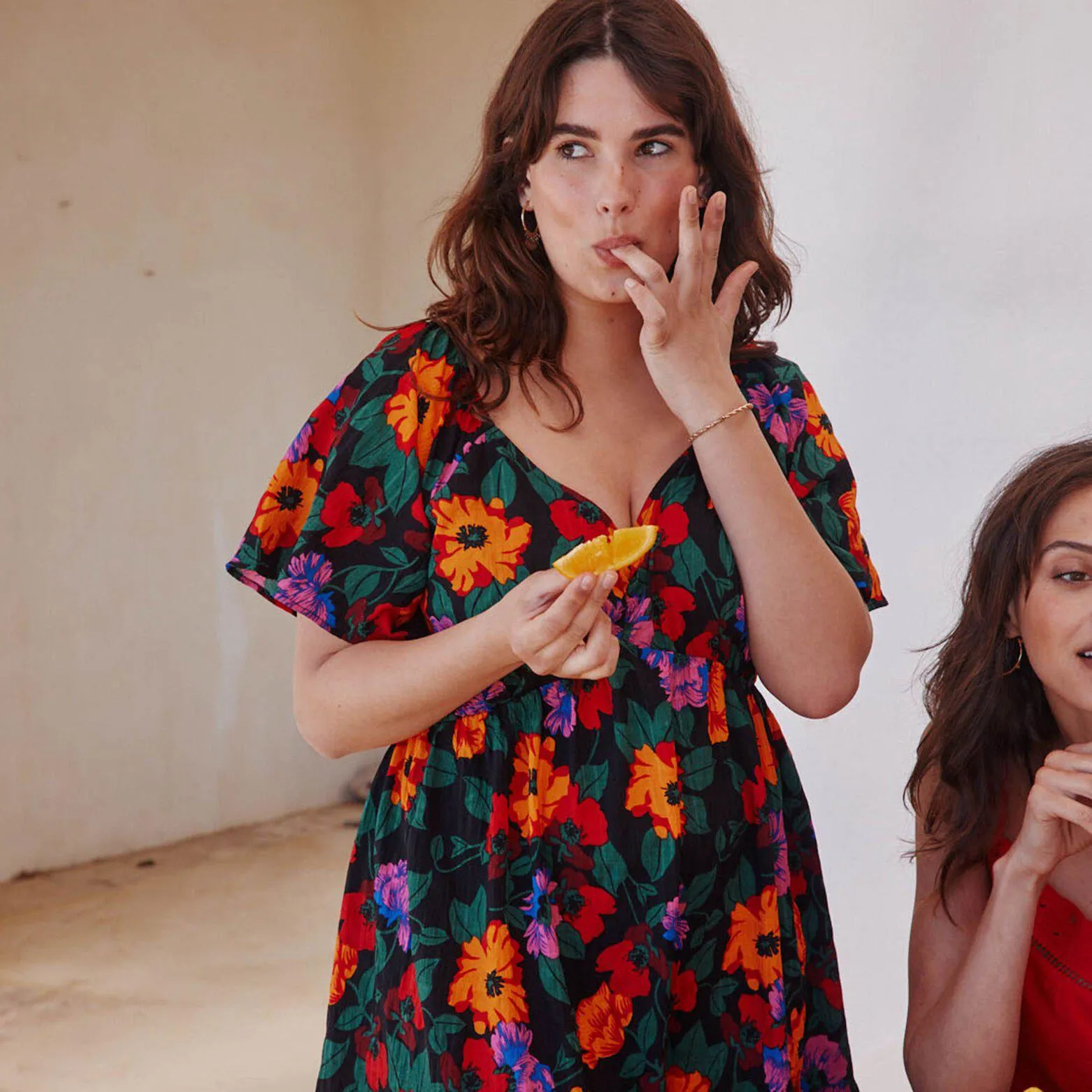 Robe imprimée femme